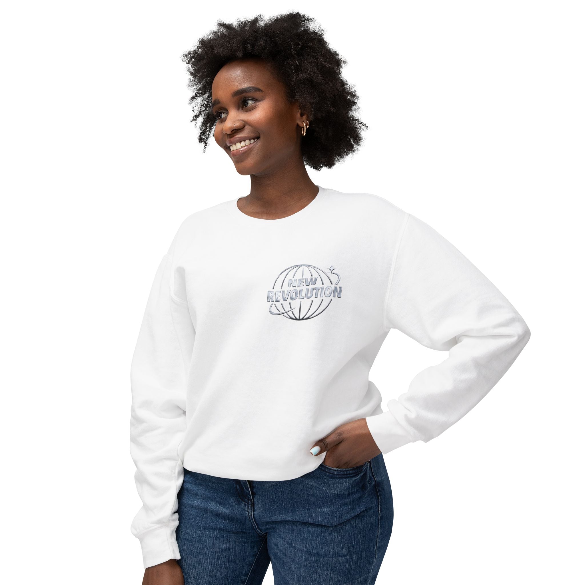 New Revolution Sweater in White